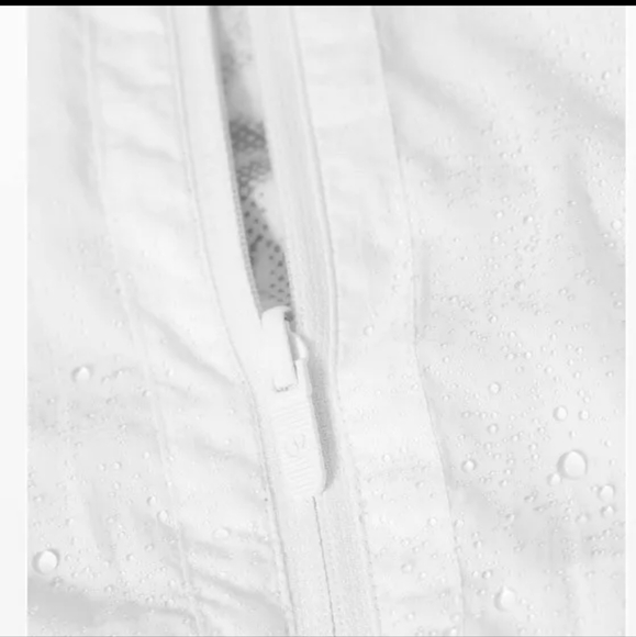 Lululemon Women's Bombs Away Jacket White/City Reversible Jacket Size 4 - Picture 16 of 16